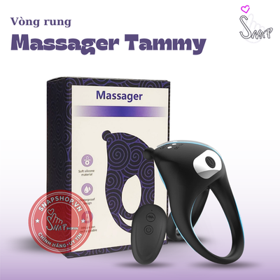 (Snapshop) Vòng Rung Dương Vật Massager Tammy Chính Hãng