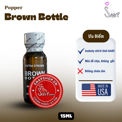 (Snapshop) Popper Brown Bottle Chính Hãng