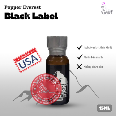 (Snapshop) Popper Everet Black Label Chính Hãng