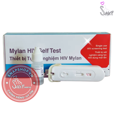 (Snapshop) Que Thử HIV Mylan HIV Self Test Chính Hãng