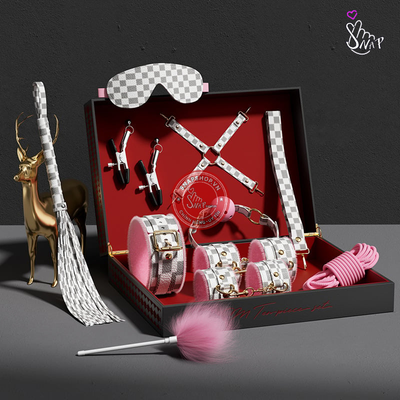(Snapshop) Bộ Dụng Cụ Caro Set 10 Món BDSM Chính Hãng