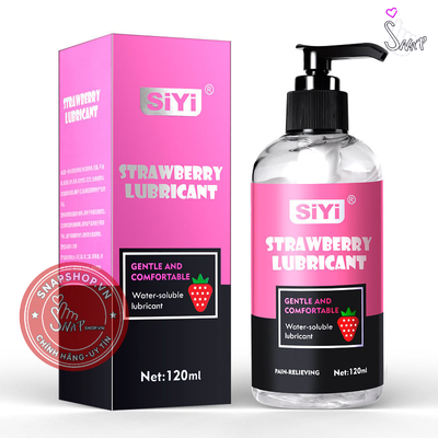 (Snapshop) Gel Trơn Hậu Môn SiYi Hương Dâu Chính Hãng