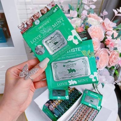Kẹo Ngậm MASTIC MINT BẠC HÀ HỘP LỚN 20v
