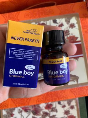 Popper 10ml Blue Boy nắp Đỏ,Mạnh, Cực phê,che tên sp  668947