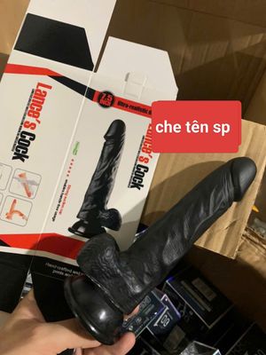 SEXY TOY Dương Vật Hít Tường 19cm, che tên sản phẩm