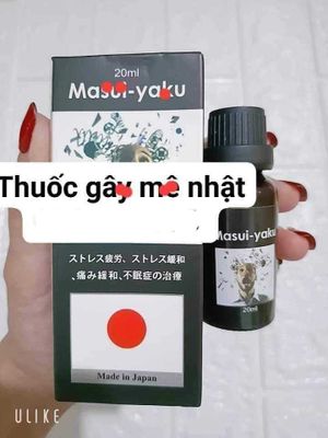 Thuoc mê,Cực Mạnh ,đổi tên sản phẩm, chai 20ml