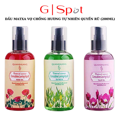Dầu Matxa Vợ Chồng Hương Tự Nhiên Quyến Rũ (200ml)