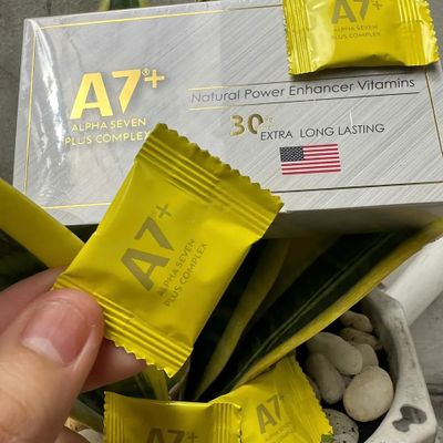 Kẹo A7 Alpha Seven USA Hỗ Trợ Tăng Cường Sinh Lý Cho Nam