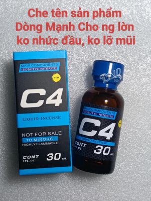 Tinh dầu thơm Popper 30ml , che tên 