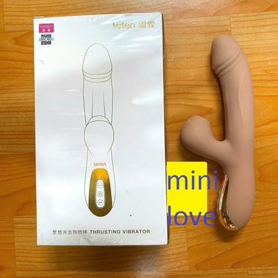 Dương Vật Giả Leten Thusting Vibrator Rung Thụt Đa Năng _Kết Hợp Lưỡi Liếm Uấn Cong Rung Cưc Mạnh