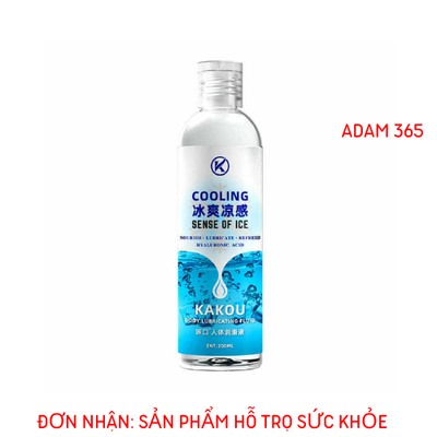 G,,,E,,,,,L BÔI TRƠN KAKOU COOLING 200ML (MÁT LẠNH)
