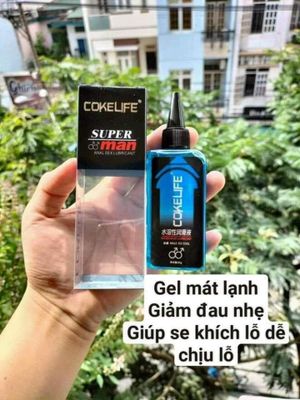 Gel bôi tron mát lạnh che tên