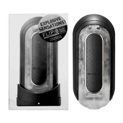 Âm đạo giả đa năng Tenga Flip Zero Black Strong Edition Electronic Vibration 327766