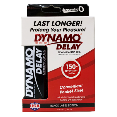 Chai Xịt USA Dynamo Delay Black Label Edition Kéo Dài Thời Gian 15ml