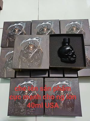 Tinh dầu pp 40ml USA đầu lâu, cực mạnh, che tên 