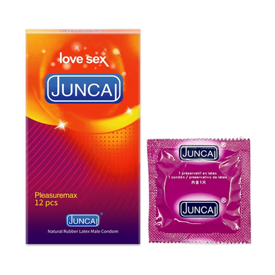 Bao cao su Juncai Pleasuremax hộp 12 chiếc tăng khoái cảm nội địa Trung chính hãng giá rẻ tiết kiệm
