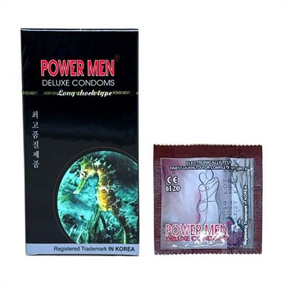Bao cao su Powermen Cá Ngựa 4in1 12 cái 333848