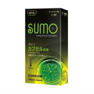 Bao cao su Sumo Long Shock 4in1 12 cái 