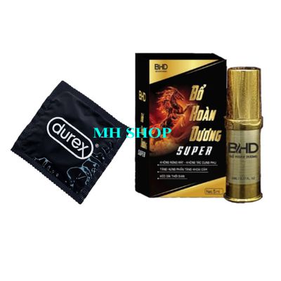 [1 tặng 1] Bao cao su durex kéo dài 1 chiếc tặng lọ xịt super bhd 670213