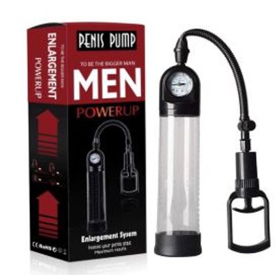 Máy tập tăng kích thước dương vật Powerup – Máy tập to dương vật kéo tay có đồng hồ Powerup