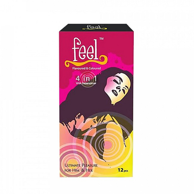 Bao cao su kéo dài thời gian quan hệ Feel 4in1
