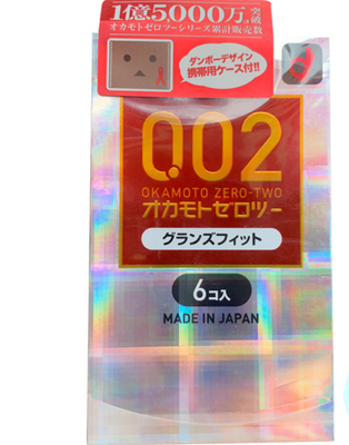 Bao cao su siêu mỏng size lớn Okamoto 0.02mm ( Zero Two 54mm )