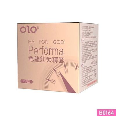 Bao cao su OLO Performa HA For God siêu mỏng kéo dài thời gian Hộp 10 cái