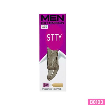 Bao cao su Baile Men Extension dài 17cm có quai rung ở đầu dùng pin 335621