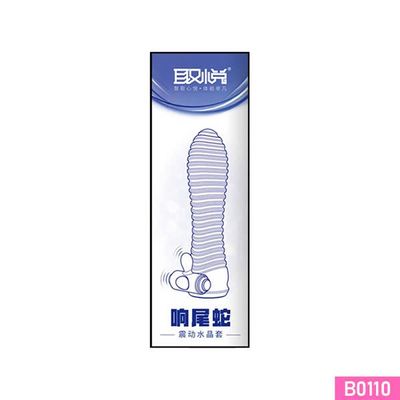 Bao cao su Aichao dài 12.5cm thân xoắn có rung ở gốc 335645