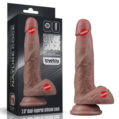 Dương Vật Giả Hít Lovetoy Nature Cock 7 Inch