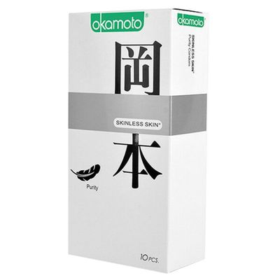 Bao Cao Su Siêu Mỏng Nhật Bản Okamoto Purity