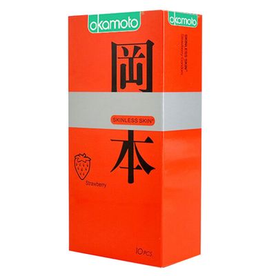 Bao Cao Su Okamoto Strawberry Mỏng và Hương Dâu