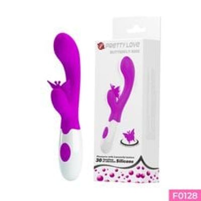 Dương vật giả Pretty Love Butterfly Kiss 30 chế độ rung dùng pin 336056