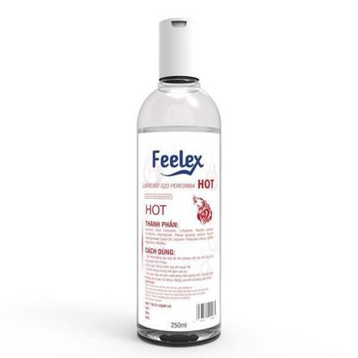Gel tạo trơn  FEELEX NÓNG 250ML