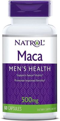 Viên uống cải thiện sinh lý nam Natrol Maca Men’s Health 500mg | Hộp 60 Viên