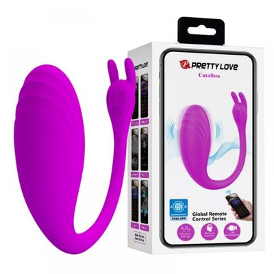Trứng rung theo điệu nhạc điều khiển bằng app điện thoại Pretty Love Catalina