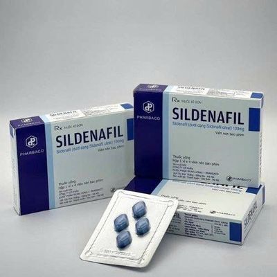 Viên uống hỗ trợ phái mạnh tăng bản lĩnh đàn ông 100 (Pharbaco) hộp 1 vỉ x 4 viên