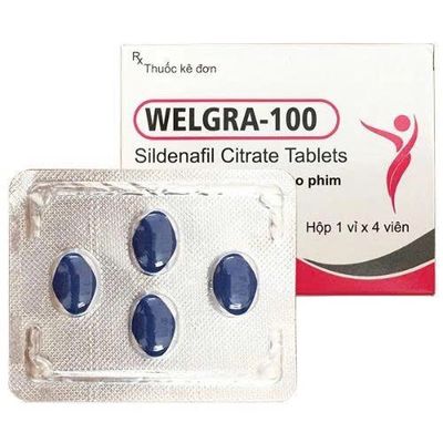 Viên uống hỗ trợ phái mạnh tăng bản lĩnh đàn ông WELGRA - 100 hộp 1 vỉ x 4 viên