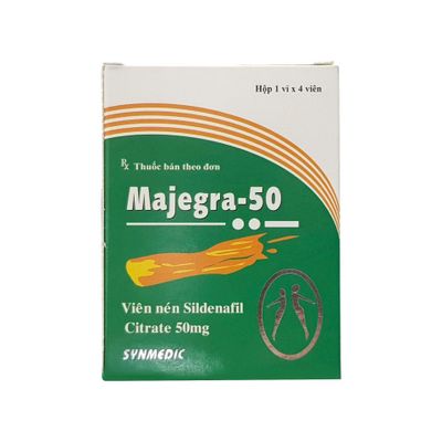 Viên uống hỗ trợ phái mạnh tăng bản lĩnh đàn ông Majegra - 50 hộp 4 viên