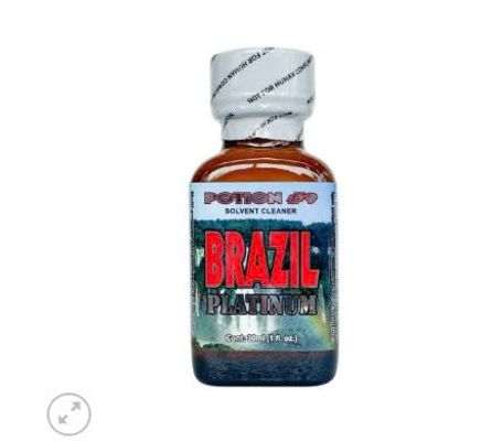 Popper Brazil Platinum 30ml chính hãng (USA) Chính Hãng Nhập Khẩu Mỹ
