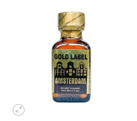 Popper Amsterdam Gold Label 30ml Chính Hãng Nhập Khẩu Mỹ
