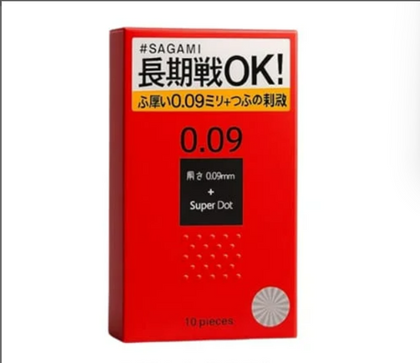 Bao Cao Su Sagami Super Dot 0.09 – Gai Toàn Thân Kích Thích Cực Mạnh Hàng Chính Hãng Nhật hộp 10 cái