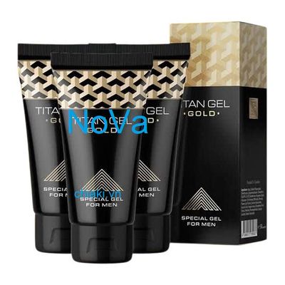 Gel Titan Gold chính hãng- Gel Bôi Trơn Nga – 50ml mua 2 tặng 1