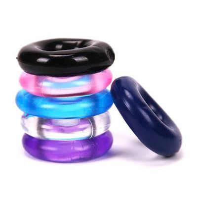 Vòng đeo dương vật silicon siêu mềm 6 màu sắc tùy chọn