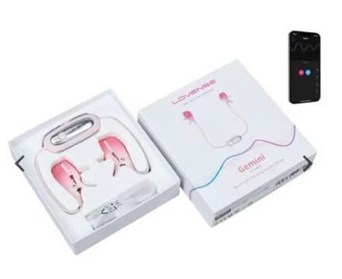 Máy Rung Kẹp Vú Gemini Lovense BDSM – Điều Khiển Qua App (MV04)