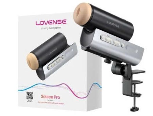 Máy Thủ Dâm Solace Pro Lovense Điều Khiển Qua APP – Đồng Bộ Hóa AI (ADM21)