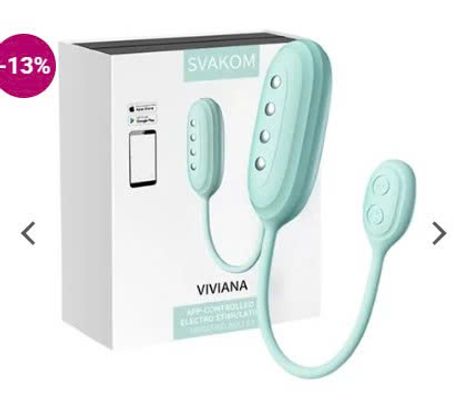 Trứng Rung Svakom VIVIANA Có Xung Điện Điều Khiển Qua App (EG27)