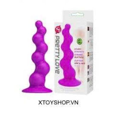 Máy Massage Hỗ Trợ Giải Tỏa Hậu Môn Silicone PrettyLove Chính Hãng