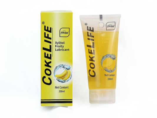 Gel bôi hương chuối COKELIFE Xylitol Fruity Lubricant 200ml