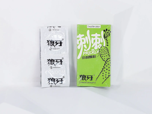 Bao cao su Lang Nha Prickly có gai tăng khoái cảm hộp 10 cái 